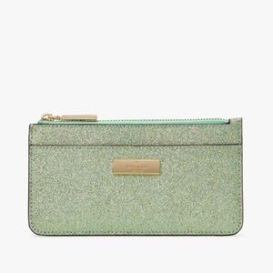 Kate Spade Kenzie Boxed Glitter Large Slim Wallet Cardholder